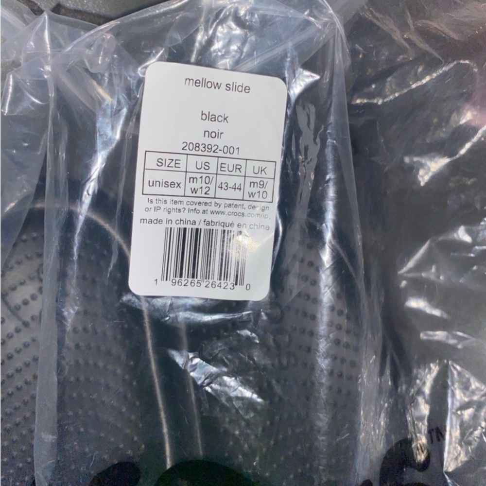 CROCS Black Slip-On Loafers - Picture 3 of 3